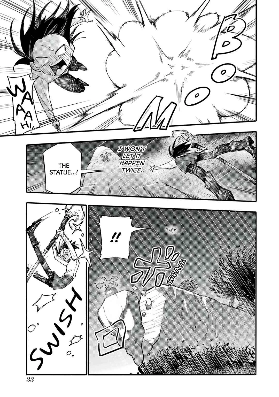 Endroll no Ato ni wa Saikou no Tabi o Chapter 1: Stone Statue of a Great Dragon - Page 34