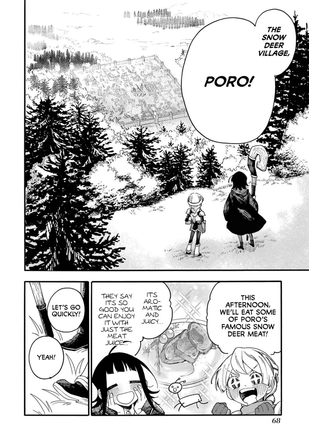 Endroll no Ato ni wa Saikou no Tabi o Chapter 2: Meat of a Snow Deer - Page 9