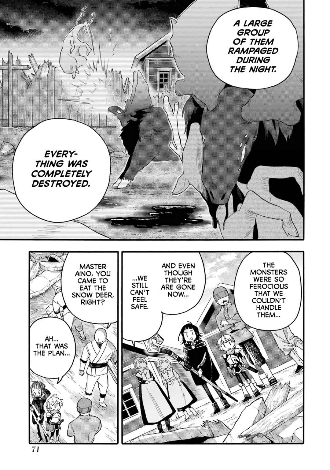 Endroll no Ato ni wa Saikou no Tabi o Chapter 2: Meat of a Snow Deer - Page 12