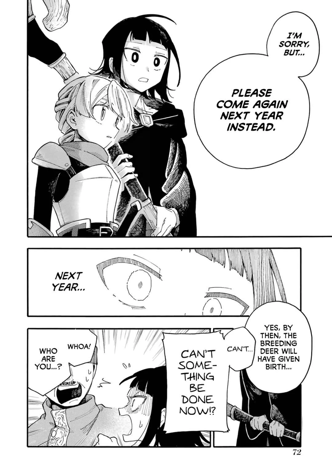 Endroll no Ato ni wa Saikou no Tabi o Chapter 2: Meat of a Snow Deer - Page 13