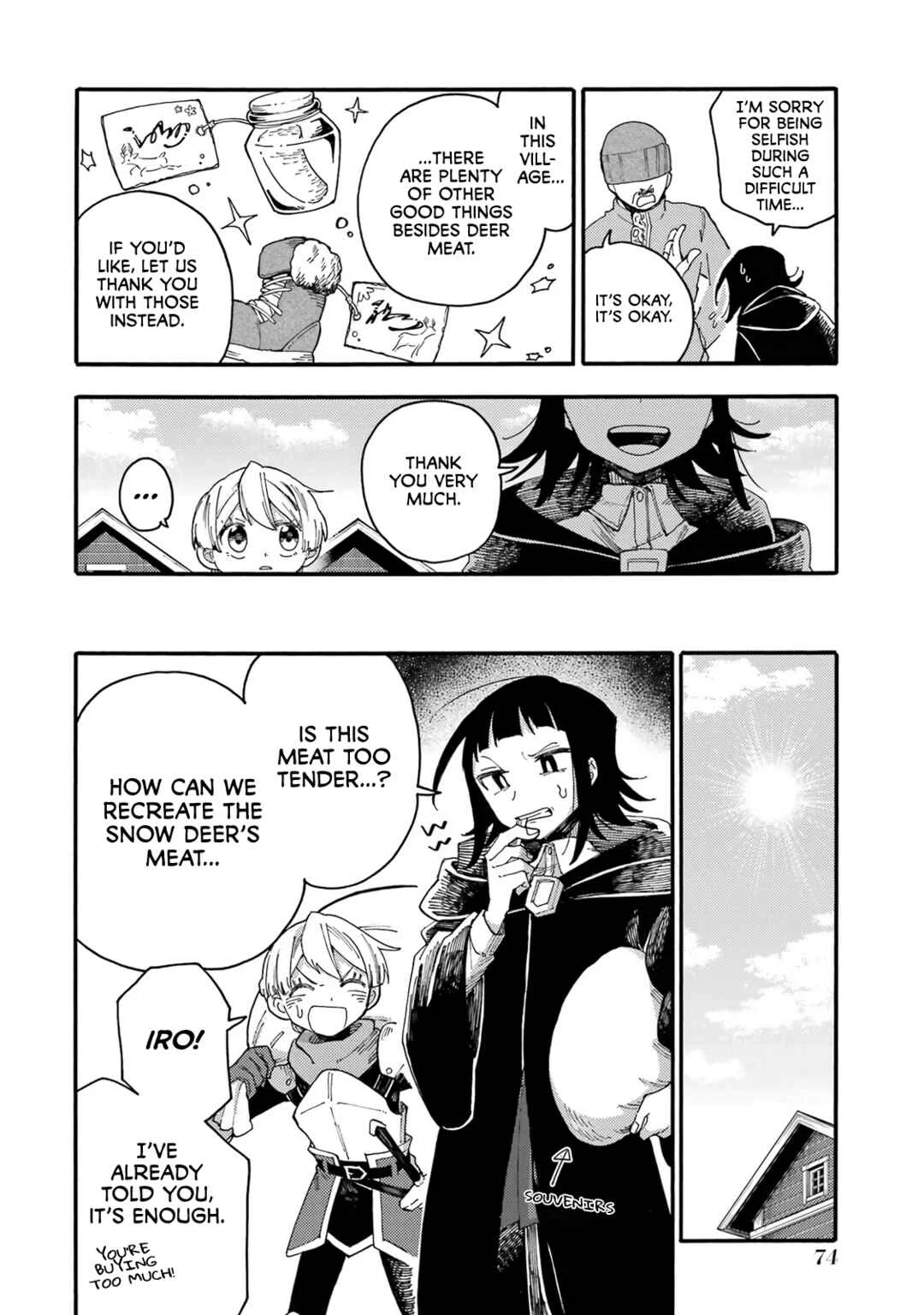Endroll no Ato ni wa Saikou no Tabi o Chapter 2: Meat of a Snow Deer - Page 15