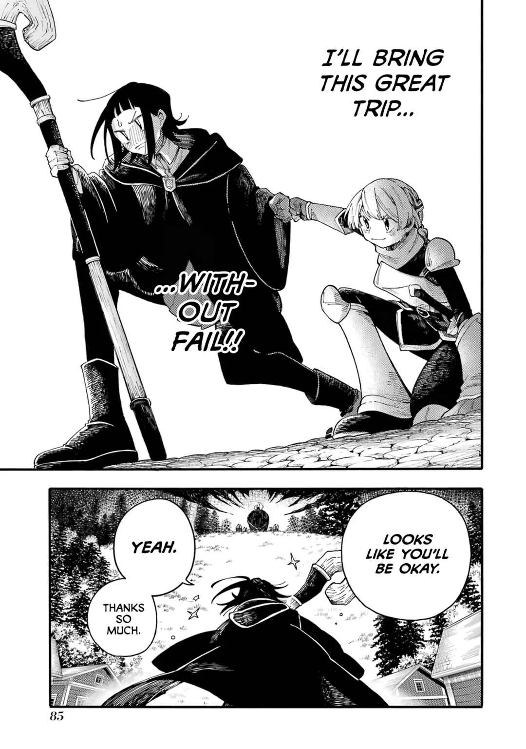 Endroll no Ato ni wa Saikou no Tabi o Chapter 2: Meat of a Snow Deer - Page 26