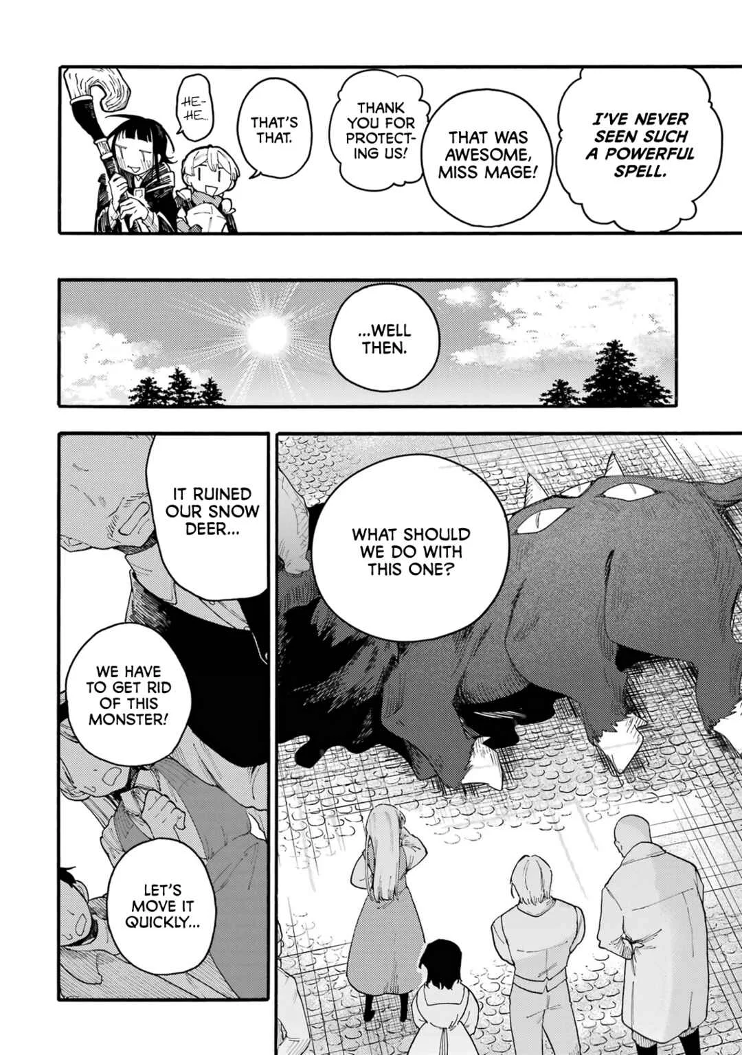 Endroll no Ato ni wa Saikou no Tabi o Chapter 2: Meat of a Snow Deer - Page 34