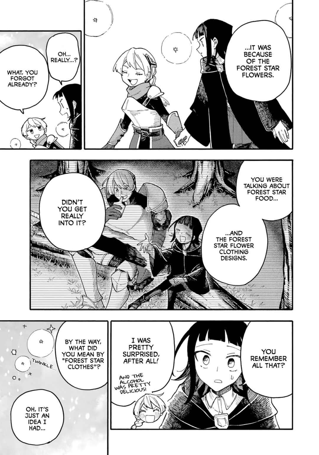 Endroll no Ato ni wa Saikou no Tabi o Chapter 3: Flower of the Forest Star - Page 28