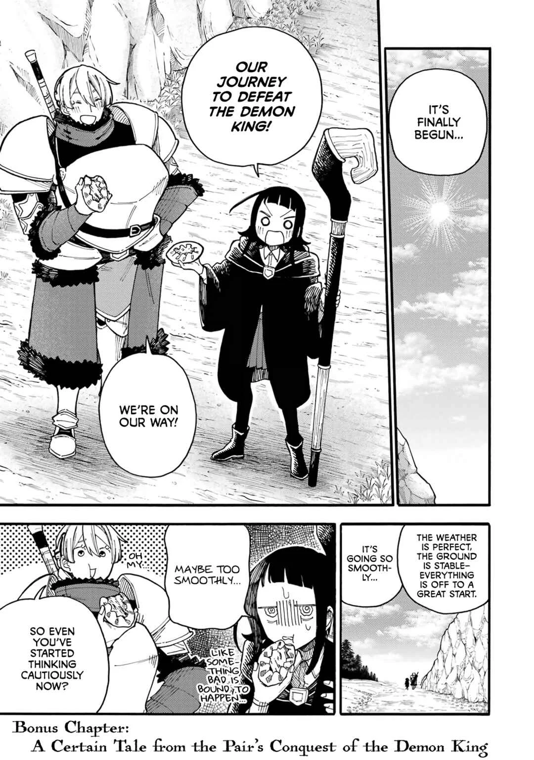 Endroll no Ato ni wa Saikou no Tabi o Chapter 4.5: A Certain Tale from the Pair's Conquest of the Demon King - Page 2