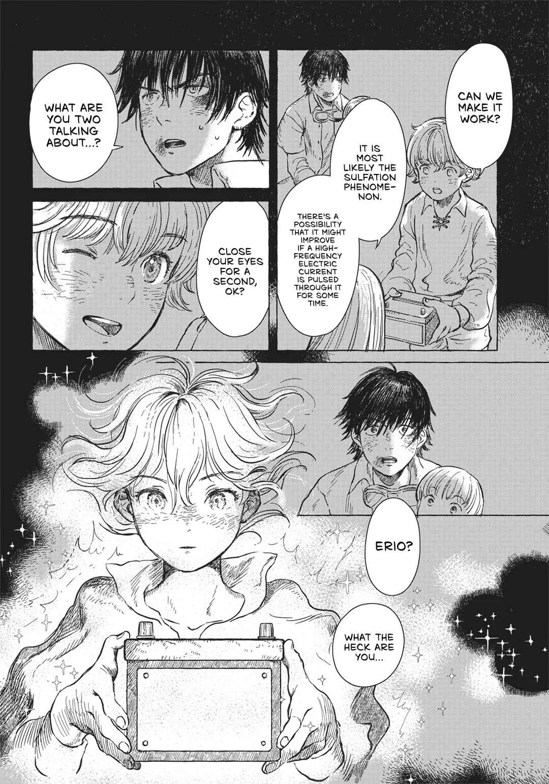 Erio to Denki Ningyou Chapter 4: In The Starry Night - Page 22
