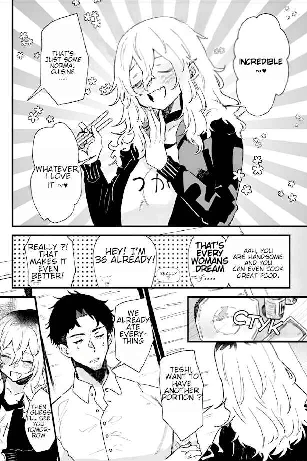 Ero Mangaka Onee-san to Otsukare Ryman Chapter 5: Eating Together - Page 6