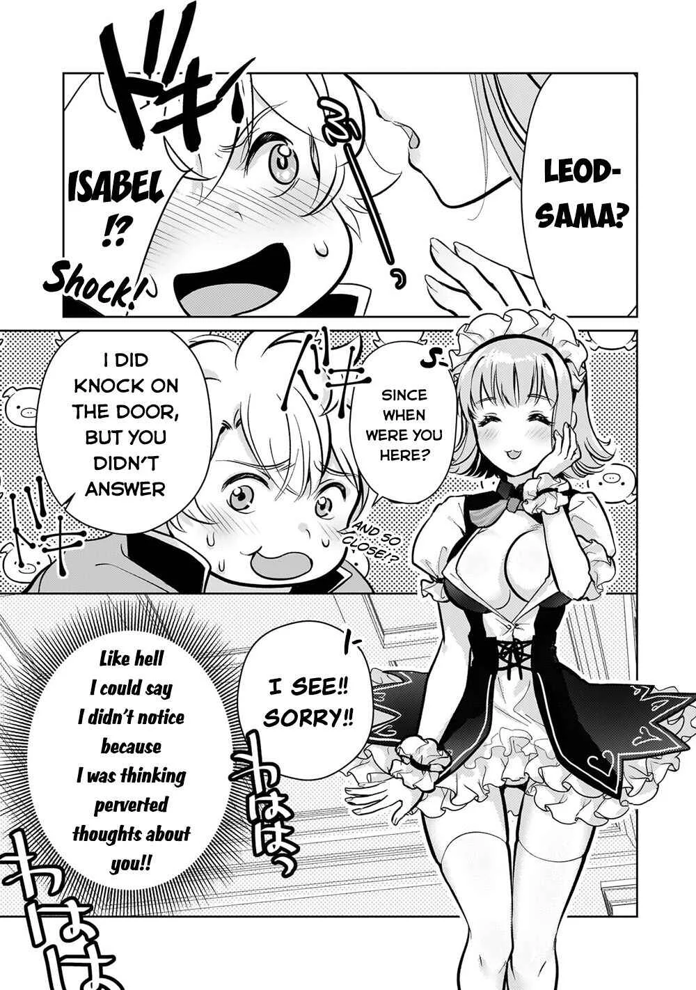 Eroge Tensei - Unmei ni Aragau Kane Buta Kizoku no Funtouki Chapter 4: The Erotic Maid - Page 14