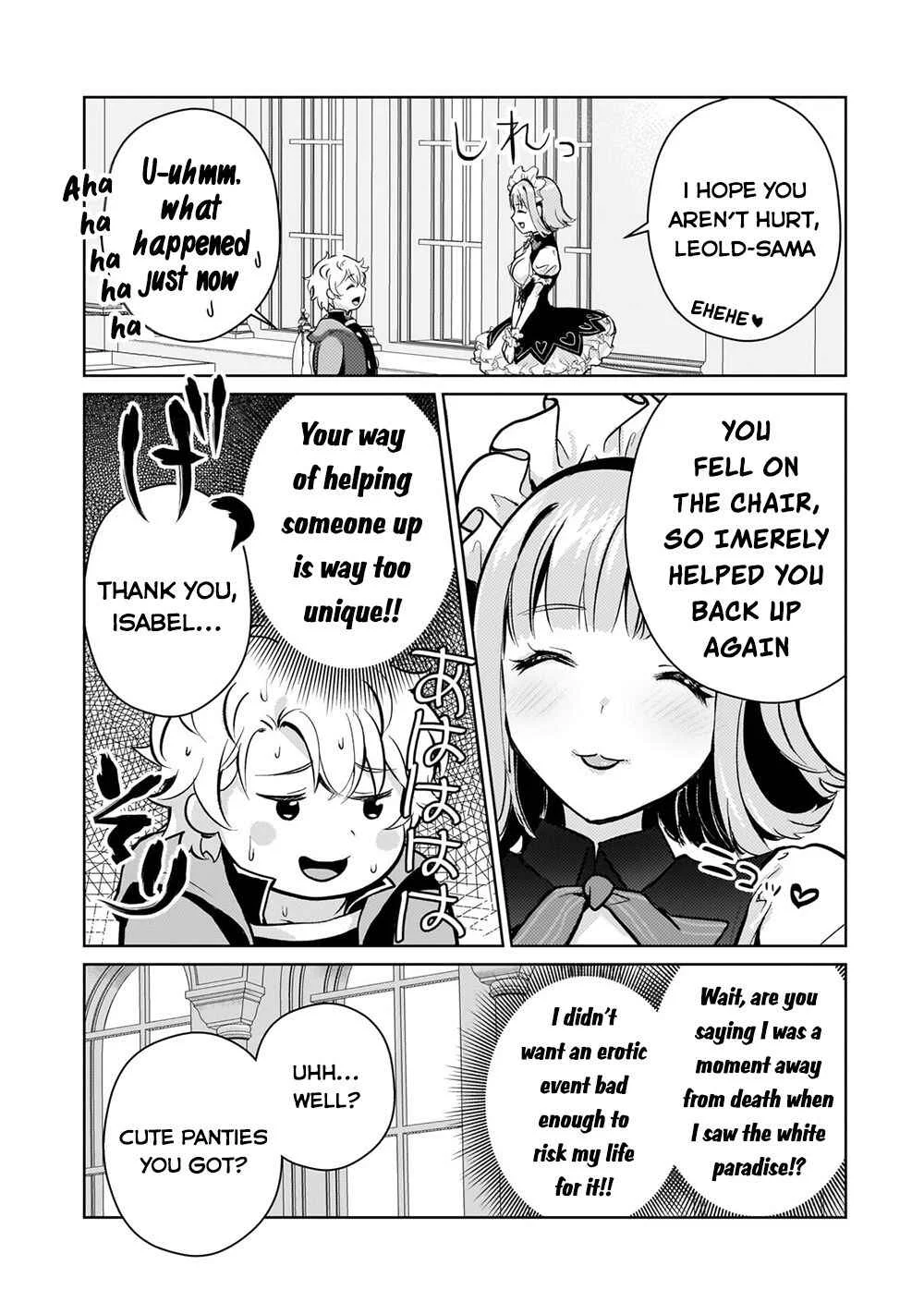 Eroge Tensei - Unmei ni Aragau Kane Buta Kizoku no Funtouki Chapter 4: The Erotic Maid - Page 22