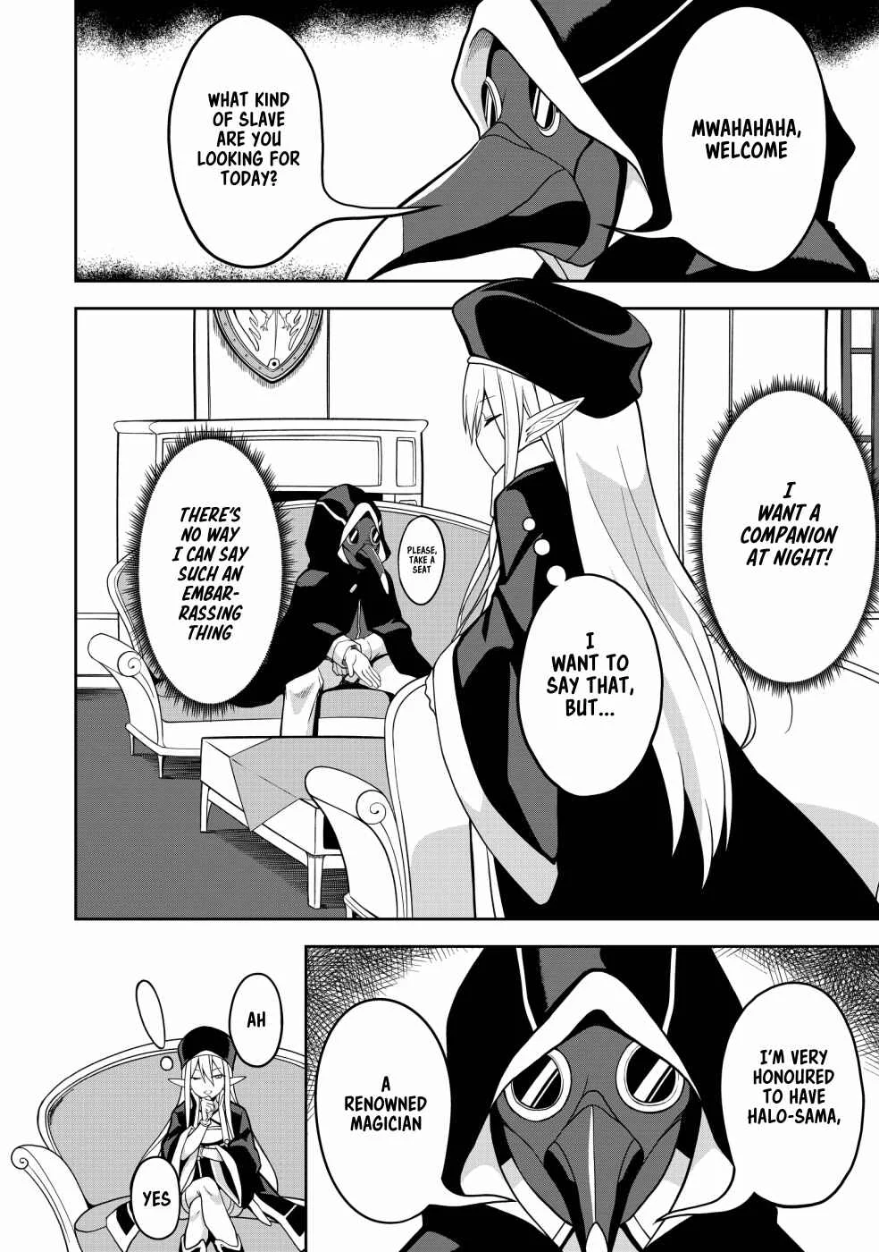 Eroi Koto Suru Tame ni Kyonyuu Bishoujo Dorei wo Katta Hazu ga, Oshishou-sama to Shitawa Rete Omotta Toori ni Ikanaku Naru Hanashi Chapter 1: The Magician and the Slave - Page 7