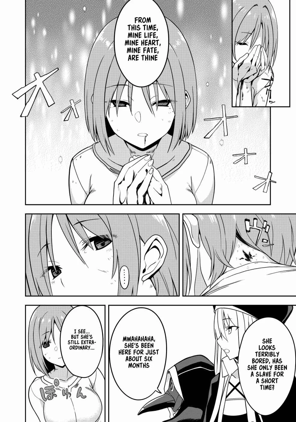 Eroi Koto Suru Tame ni Kyonyuu Bishoujo Dorei wo Katta Hazu ga, Oshishou-sama to Shitawa Rete Omotta Toori ni Ikanaku Naru Hanashi Chapter 1: The Magician and the Slave - Page 13