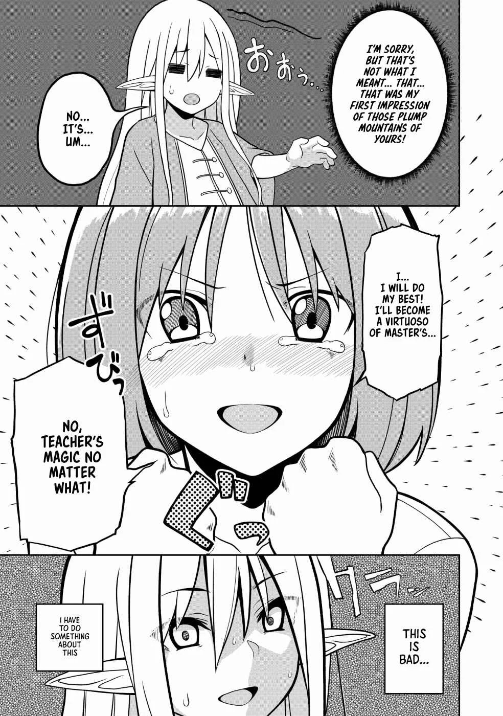 Eroi Koto Suru Tame ni Kyonyuu Bishoujo Dorei wo Katta Hazu ga, Oshishou-sama to Shitawa Rete Omotta Toori ni Ikanaku Naru Hanashi Chapter 1: The Magician and the Slave - Page 24