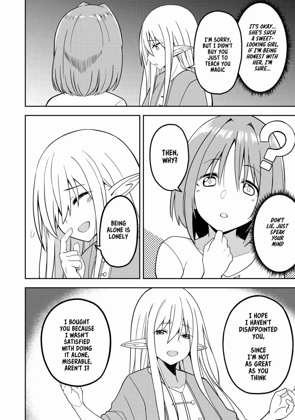 Eroi Koto Suru Tame ni Kyonyuu Bishoujo Dorei wo Katta Hazu ga, Oshishou-sama to Shitawa Rete Omotta Toori ni Ikanaku Naru Hanashi Chapter 1: The Magician and the Slave - Page 25