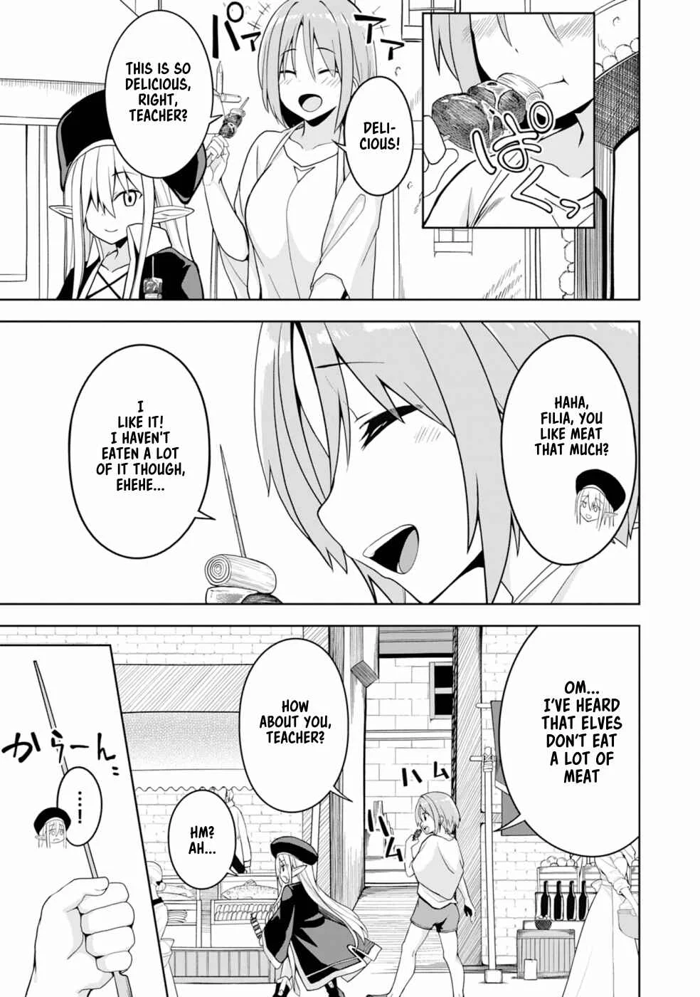Eroi Koto Suru Tame ni Kyonyuu Bishoujo Dorei wo Katta Hazu ga, Oshishou-sama to Shitawa Rete Omotta Toori ni Ikanaku Naru Hanashi Chapter 2: The Magician and A Picture Book - Page 8