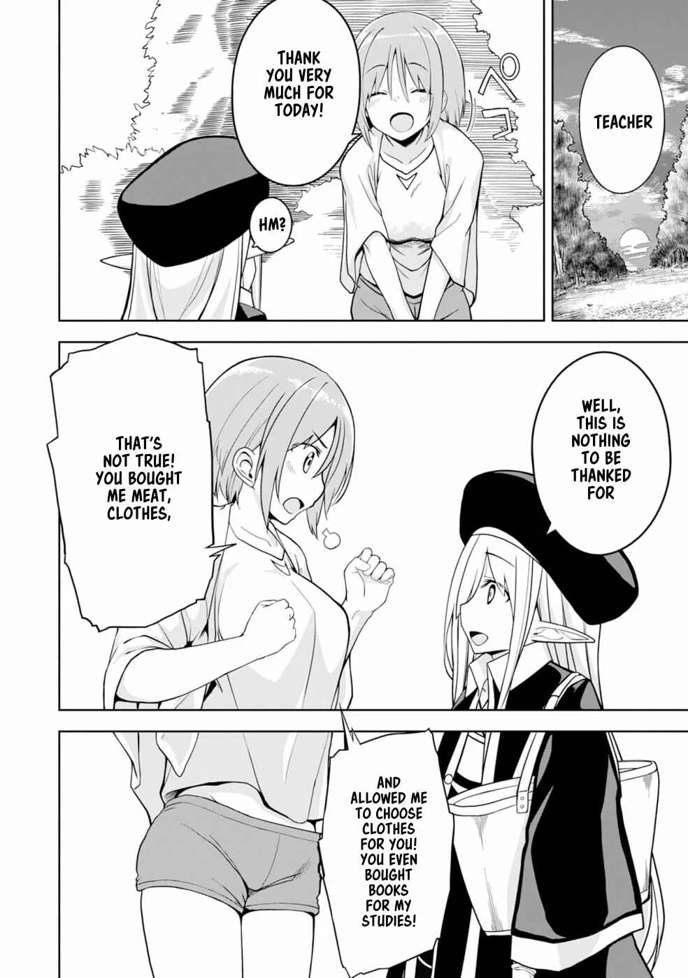 Eroi Koto Suru Tame ni Kyonyuu Bishoujo Dorei wo Katta Hazu ga, Oshishou-sama to Shitawa Rete Omotta Toori ni Ikanaku Naru Hanashi Chapter 2: The Magician and A Picture Book - Page 25
