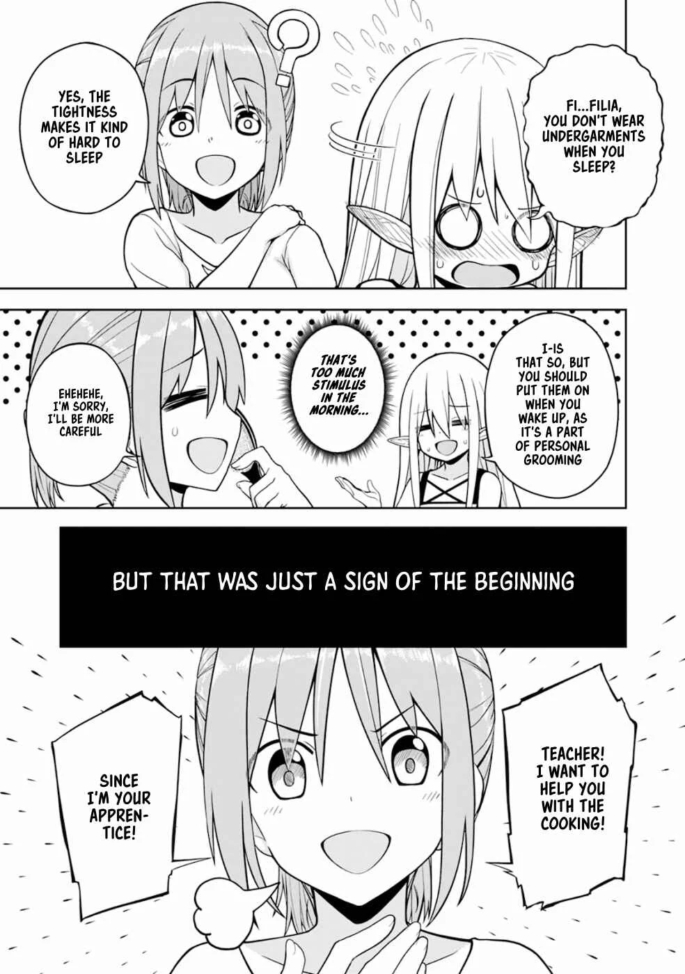 Eroi Koto Suru Tame ni Kyonyuu Bishoujo Dorei wo Katta Hazu ga, Oshishou-sama to Shitawa Rete Omotta Toori ni Ikanaku Naru Hanashi Chapter 3: The Magician and an Aphrodisiac - Page 6