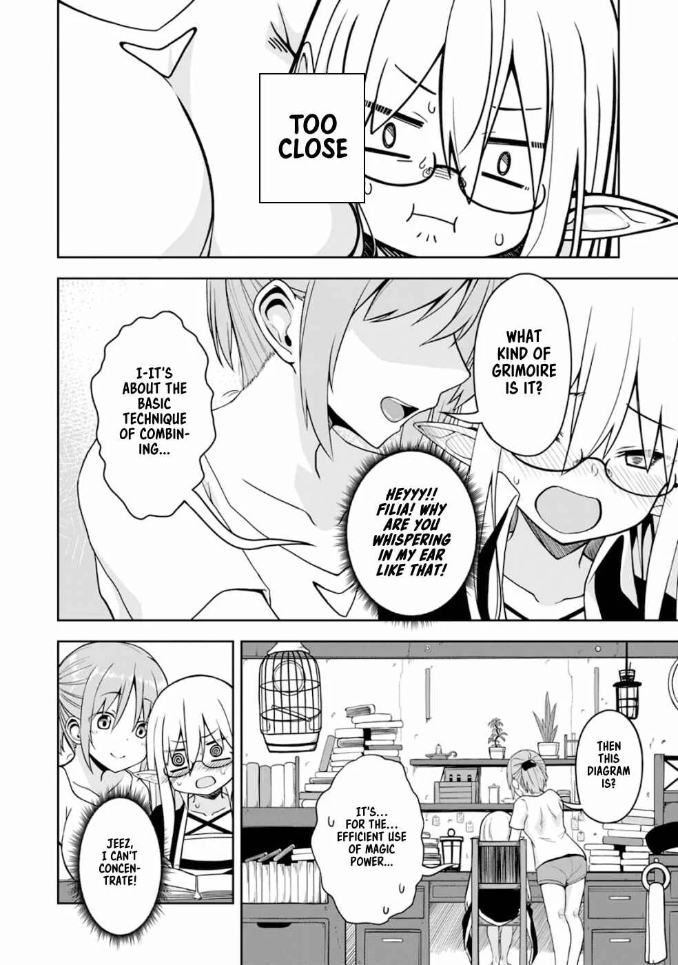 Eroi Koto Suru Tame ni Kyonyuu Bishoujo Dorei wo Katta Hazu ga, Oshishou-sama to Shitawa Rete Omotta Toori ni Ikanaku Naru Hanashi Chapter 3: The Magician and an Aphrodisiac - Page 9