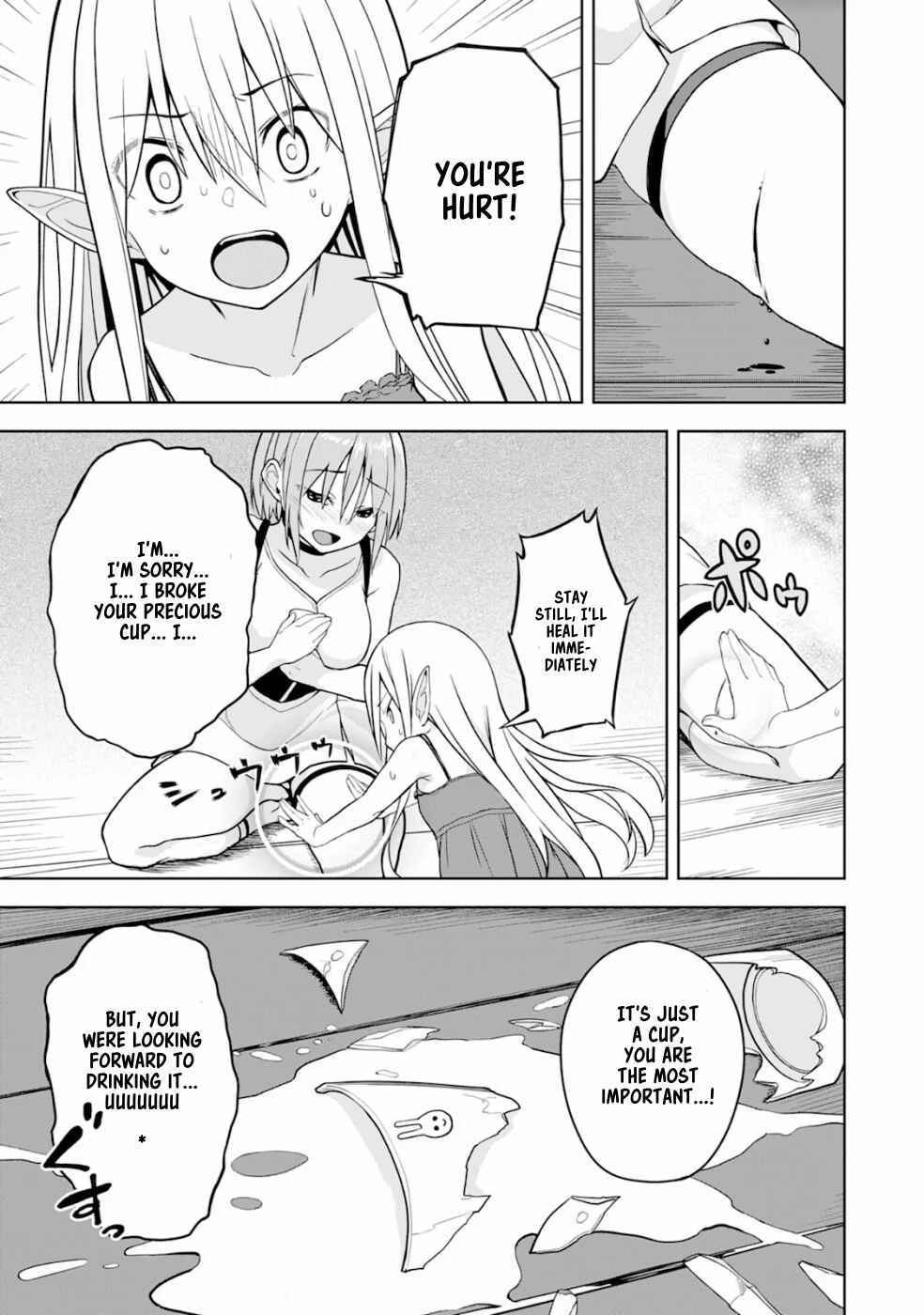 Eroi Koto Suru Tame ni Kyonyuu Bishoujo Dorei wo Katta Hazu ga, Oshishou-sama to Shitawa Rete Omotta Toori ni Ikanaku Naru Hanashi Chapter 3: The Magician and an Aphrodisiac - Page 24
