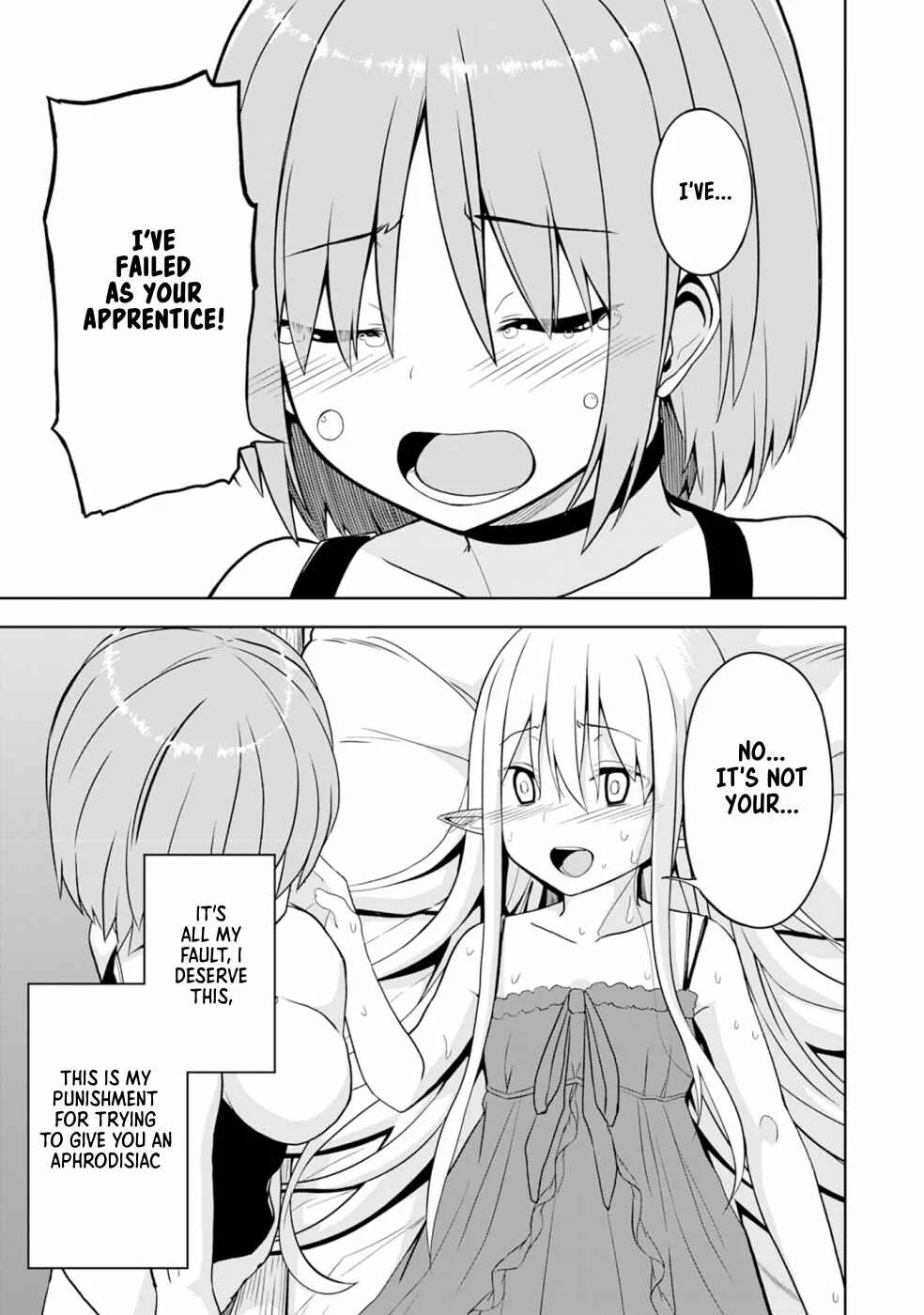 Eroi Koto Suru Tame ni Kyonyuu Bishoujo Dorei wo Katta Hazu ga, Oshishou-sama to Shitawa Rete Omotta Toori ni Ikanaku Naru Hanashi Chapter 4: The Magician and The Virgin Mary - Page 8