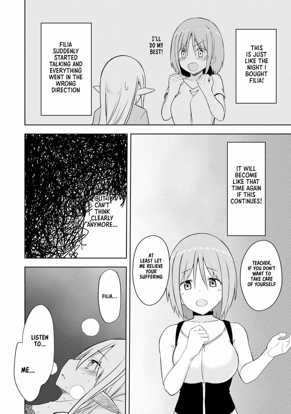 Eroi Koto Suru Tame ni Kyonyuu Bishoujo Dorei wo Katta Hazu ga, Oshishou-sama to Shitawa Rete Omotta Toori ni Ikanaku Naru Hanashi Chapter 4: The Magician and The Virgin Mary - Page 21