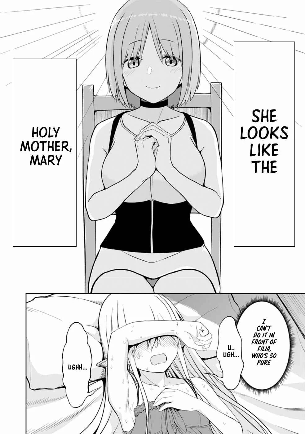 Eroi Koto Suru Tame ni Kyonyuu Bishoujo Dorei wo Katta Hazu ga, Oshishou-sama to Shitawa Rete Omotta Toori ni Ikanaku Naru Hanashi Chapter 4: The Magician and The Virgin Mary - Page 25