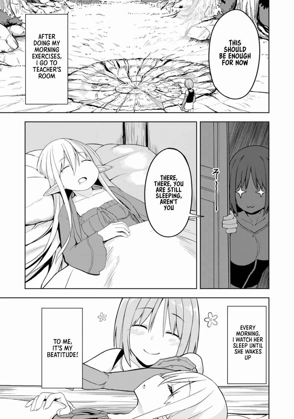 Eroi Koto Suru Tame ni Kyonyuu Bishoujo Dorei wo Katta Hazu ga, Oshishou-sama to Shitawa Rete Omotta Toori ni Ikanaku Naru Hanashi Chapter 5: The Magician and The First Apprentice - Page 4