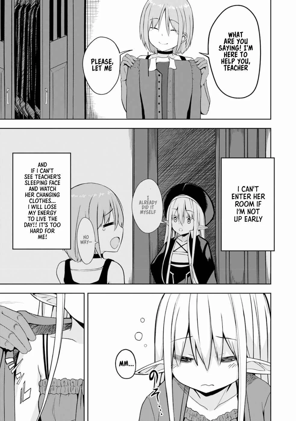 Eroi Koto Suru Tame ni Kyonyuu Bishoujo Dorei wo Katta Hazu ga, Oshishou-sama to Shitawa Rete Omotta Toori ni Ikanaku Naru Hanashi Chapter 5: The Magician and The First Apprentice - Page 6