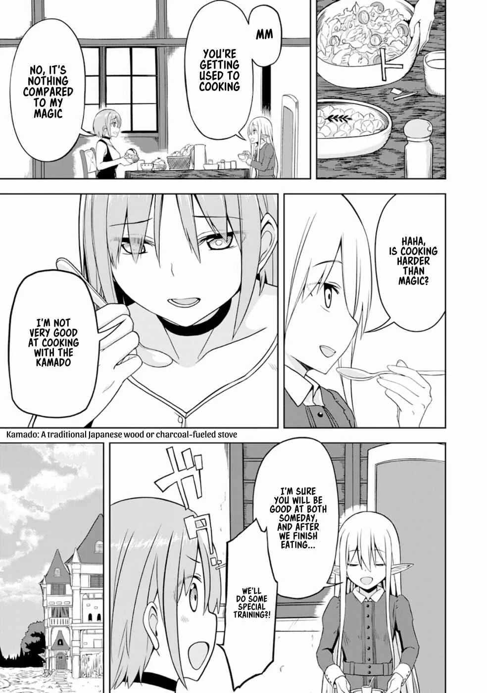 Eroi Koto Suru Tame ni Kyonyuu Bishoujo Dorei wo Katta Hazu ga, Oshishou-sama to Shitawa Rete Omotta Toori ni Ikanaku Naru Hanashi Chapter 5: The Magician and The First Apprentice - Page 8