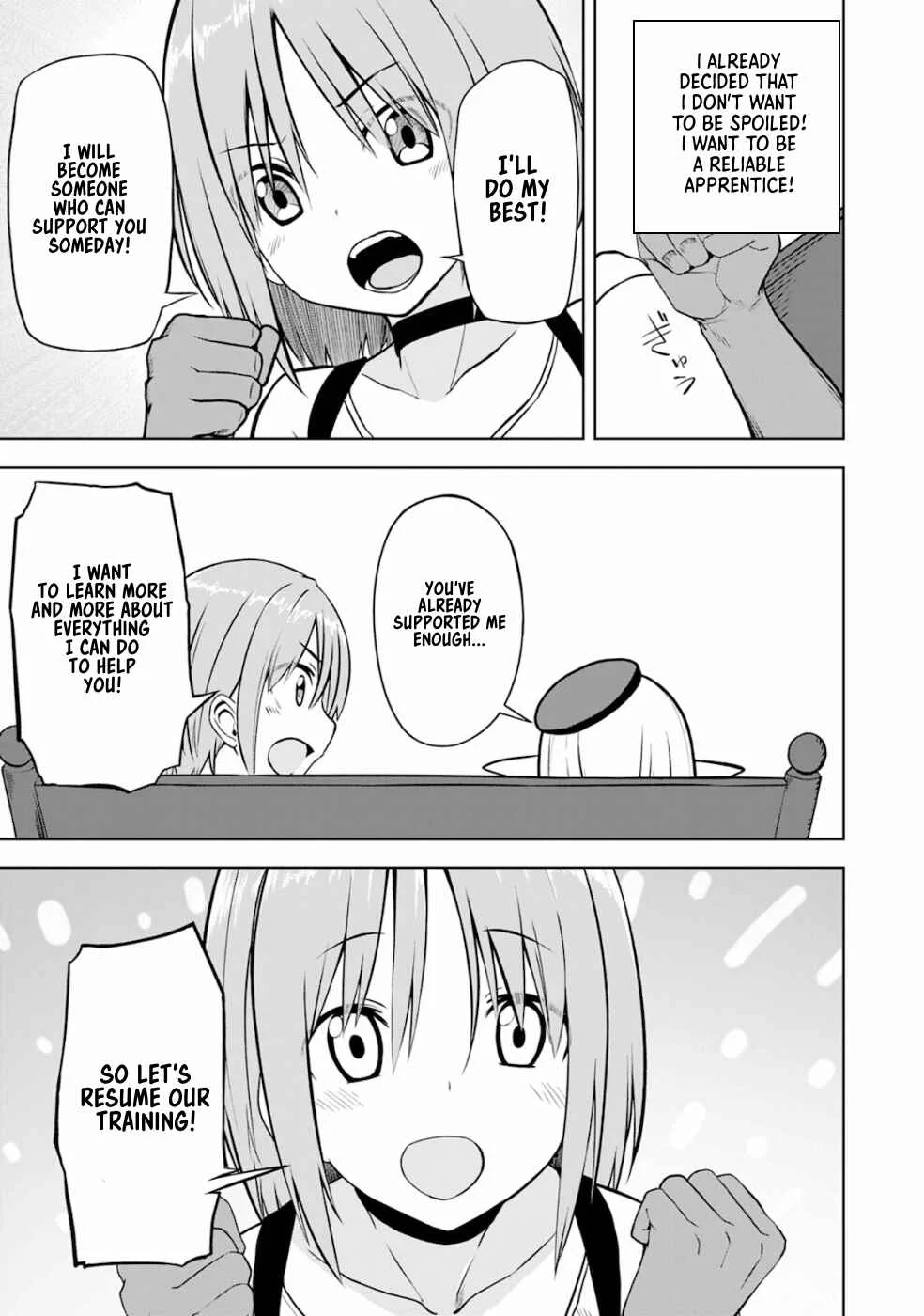 Eroi Koto Suru Tame ni Kyonyuu Bishoujo Dorei wo Katta Hazu ga, Oshishou-sama to Shitawa Rete Omotta Toori ni Ikanaku Naru Hanashi Chapter 5: The Magician and The First Apprentice - Page 12