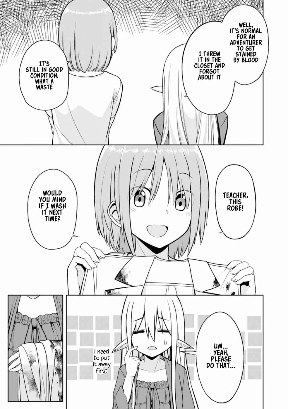 Eroi Koto Suru Tame ni Kyonyuu Bishoujo Dorei wo Katta Hazu ga, Oshishou-sama to Shitawa Rete Omotta Toori ni Ikanaku Naru Hanashi Chapter 5: The Magician and The First Apprentice - Page 22