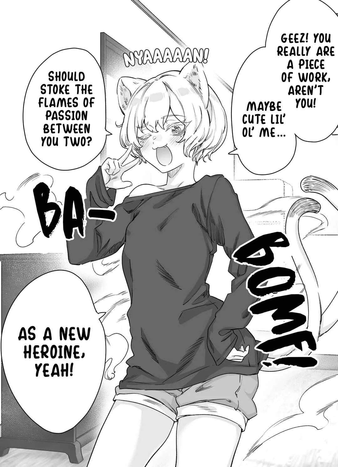 Even Though She's the Losing Heroine, The Bakeneko-chan Remains Undaunted Chapter 1: Even Though She's the Losing Heroine, The Bakeneko-chan Remains Undaunted - Page 2