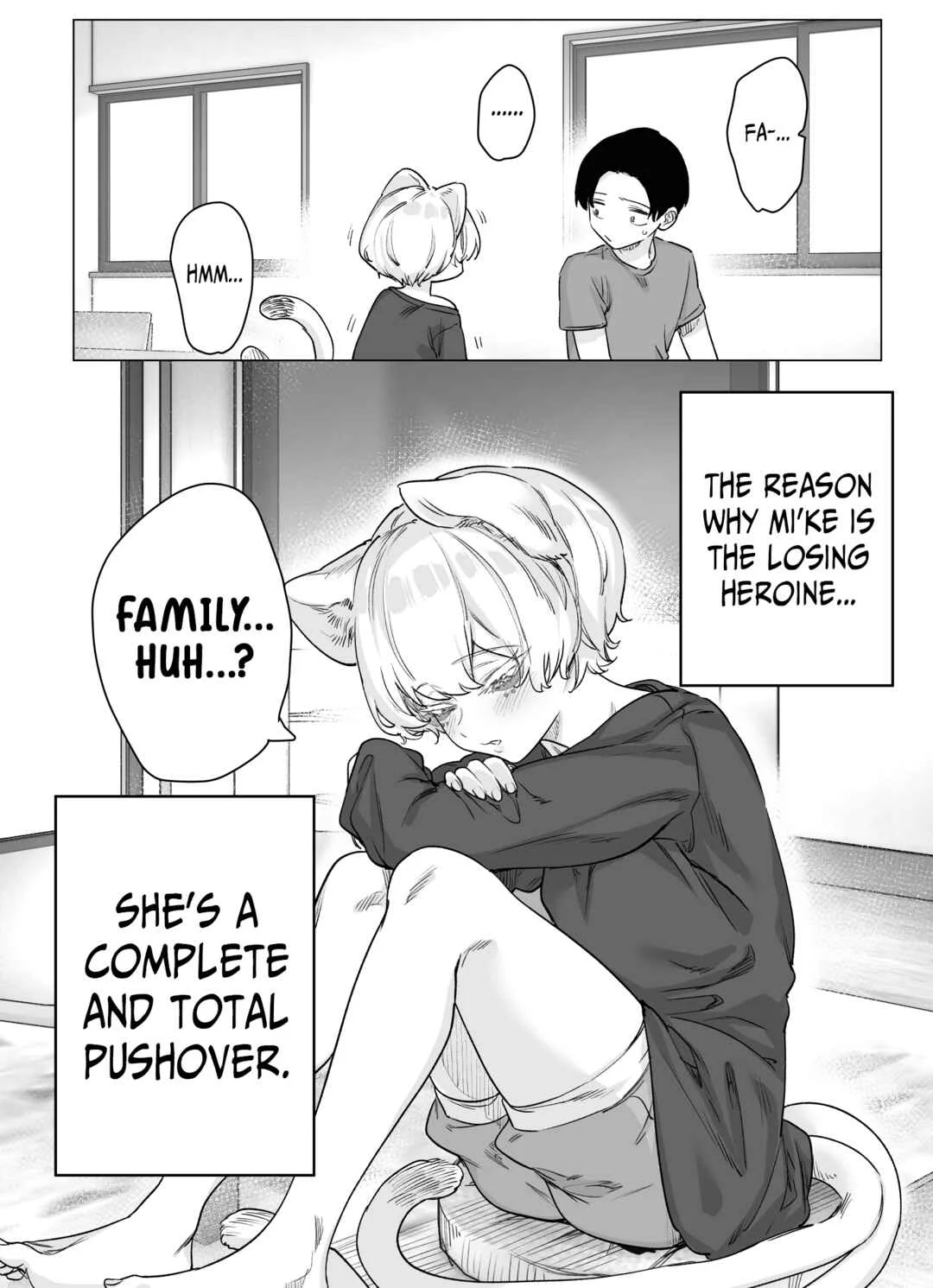 Even Though She's the Losing Heroine, The Bakeneko-chan Remains Undaunted Chapter 2: Even Though She's the Losing Heroine, The Bakeneko-chan Is A Total Pushover - Page 4