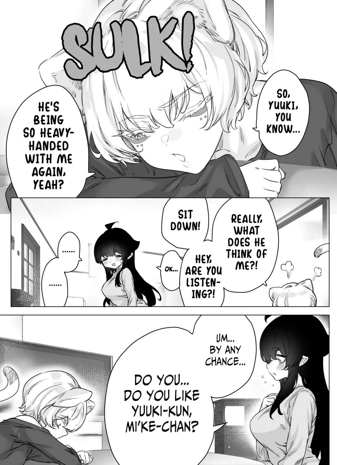 Even Though She's the Losing Heroine, The Bakeneko-chan Remains Undaunted Chapter 5: Even Though She’s the Losing Heroine, the Bakeneko-chan Makes All the Wrong Choices - Page 1