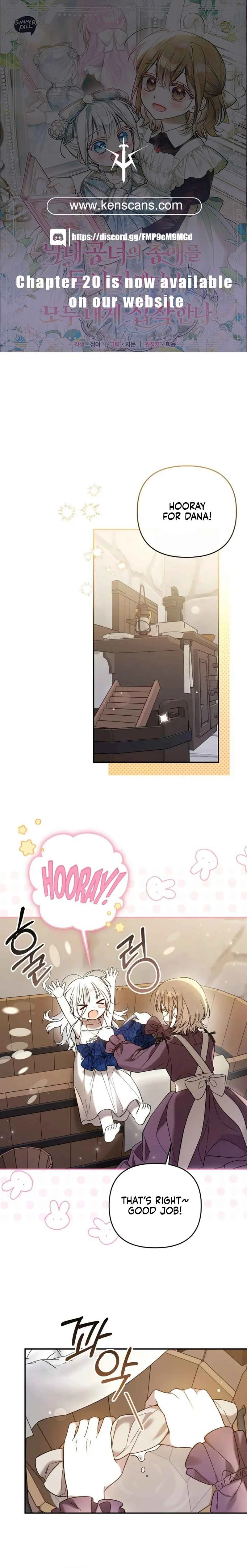 Everyone Was Obsessed With Me After I Became the Youngest Princess' Favourite Chapter 3 - Page 1