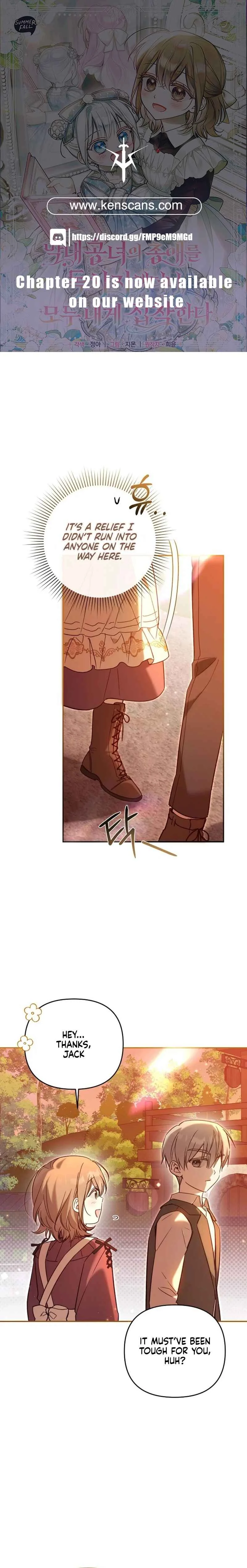 Everyone Was Obsessed With Me After I Became the Youngest Princess' Favourite Chapter 5 - Page 1