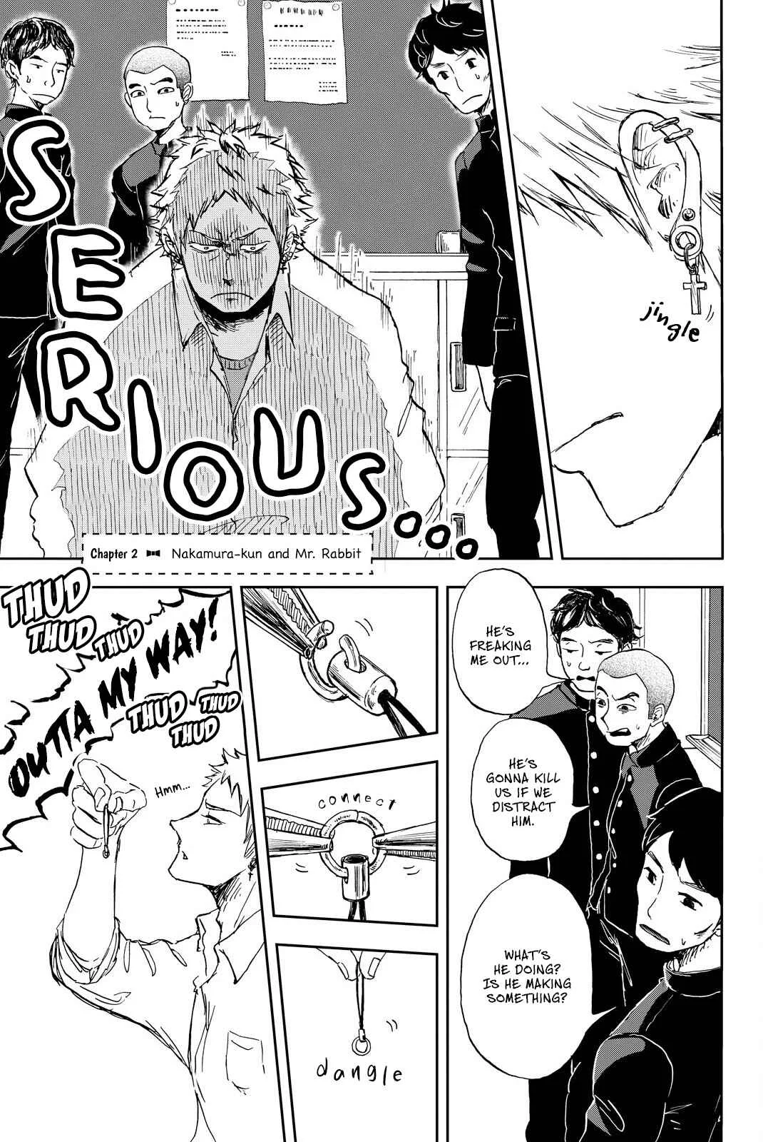 Fluffy Punk, Nakamura-kun Chapter 2: Nakamura-kun and Mr. Rabbit - Page 1