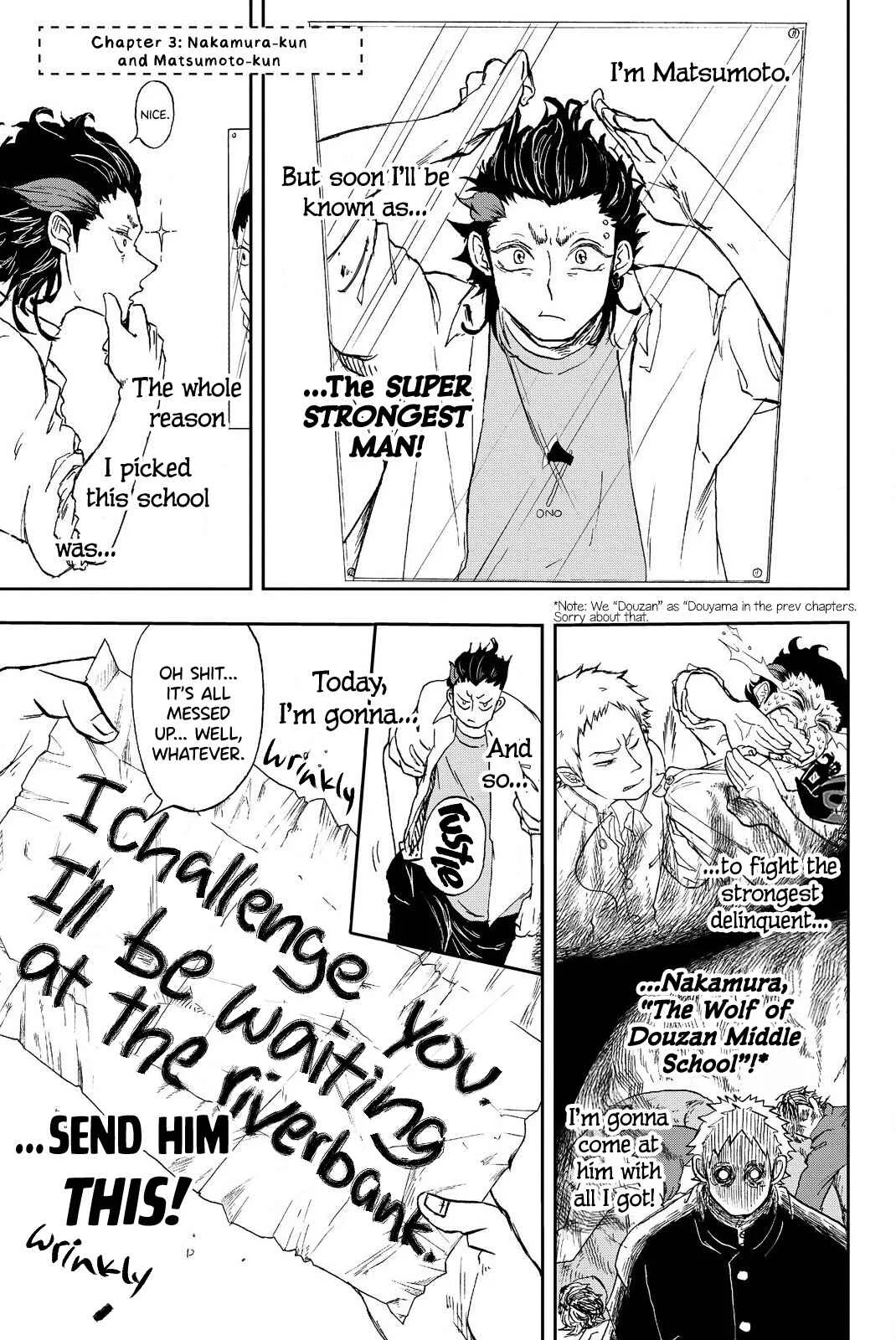 Fluffy Punk, Nakamura-kun Chapter 3: Nakamura-kun and Matsumoto-kun - Page 1