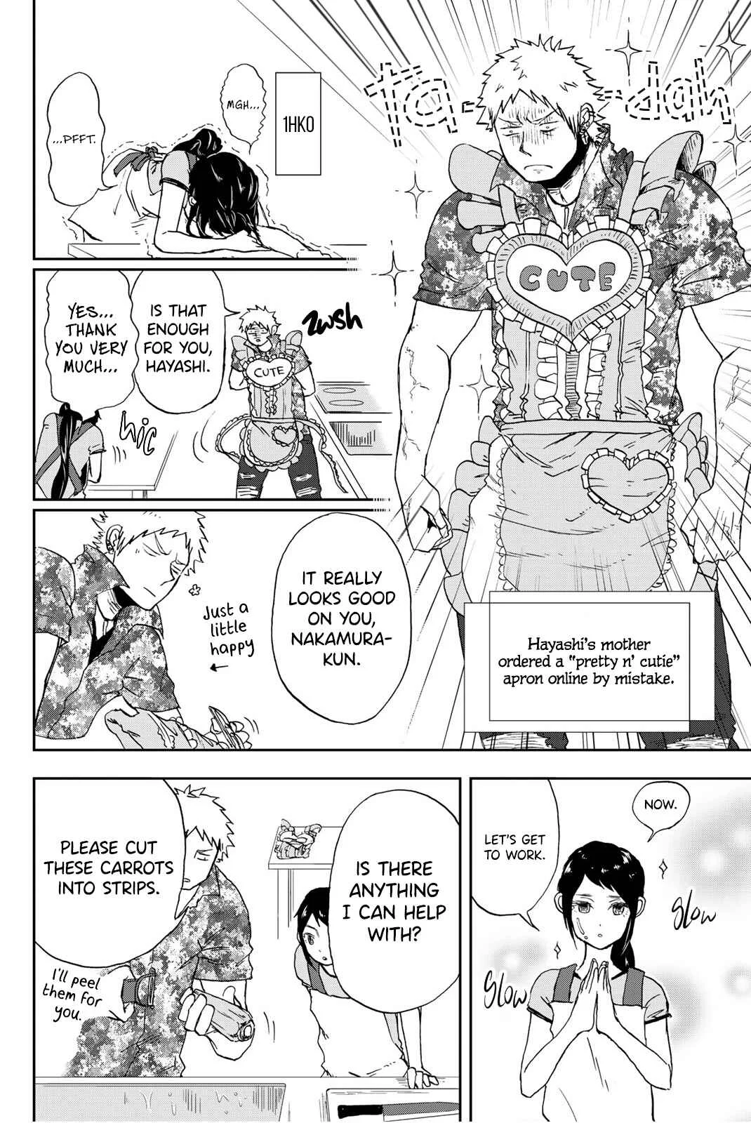Fluffy Punk, Nakamura-kun Chapter 5: Nakamura-kun at Hayashi-san's House - Page 23