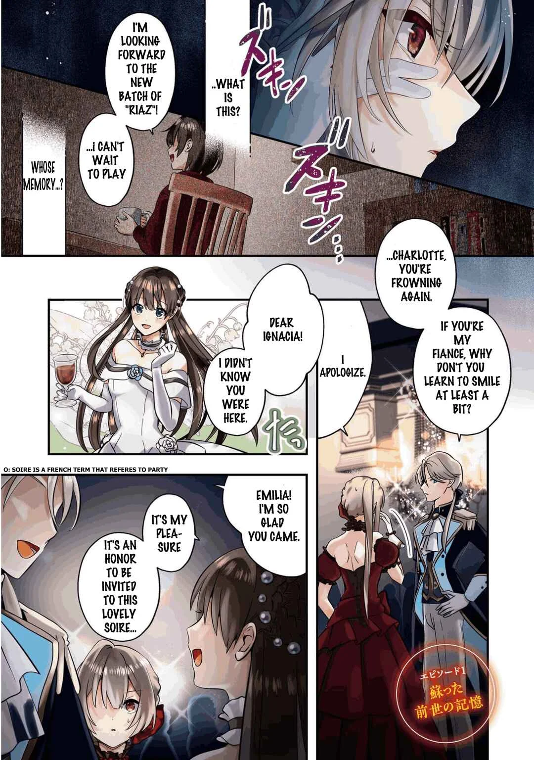 From Villainess to Healer: I Know the Cheat to Change My Fate Chapter 1 - Page 3