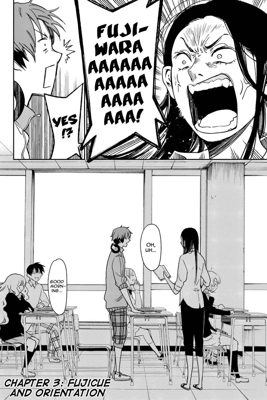 Fujicue!!! - Fujicue's Music Chapter 3: Fujicue and Orientation - Page 1