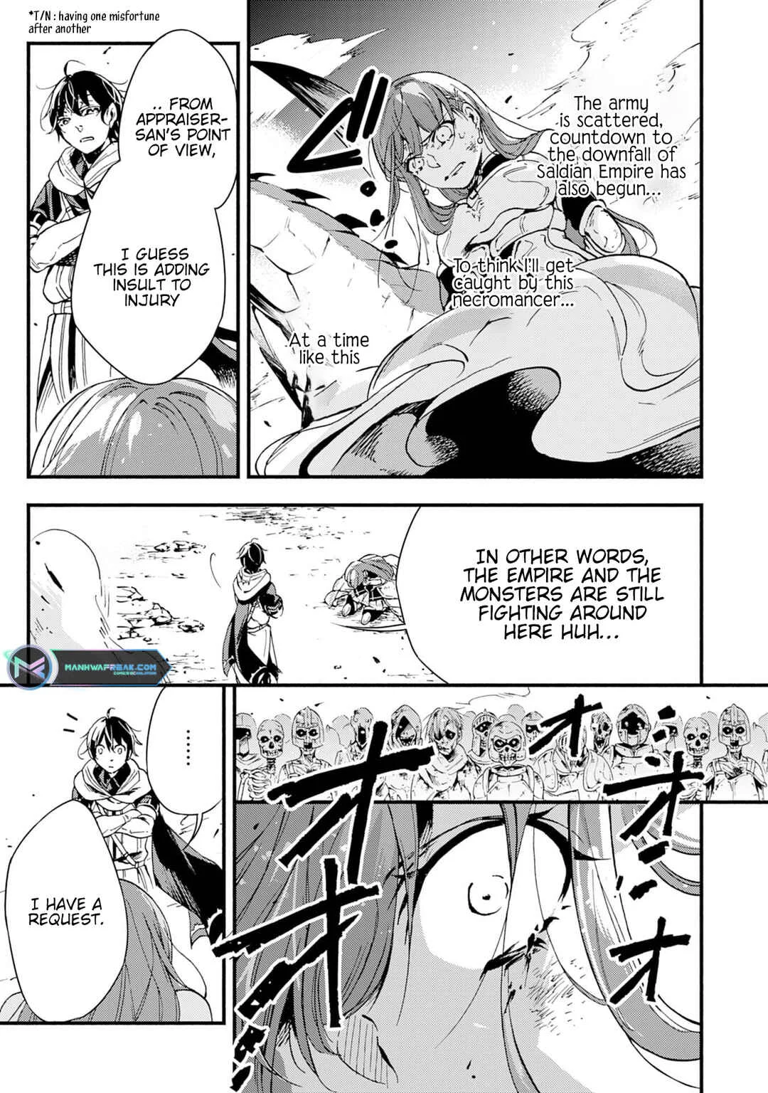 Fushi no Gunzei wo Hikiiru Bocchi Shiryoujutsushi, Tenshoku shite SSS-Rank Boukensha ni naru. Chapter 1 - Page 10