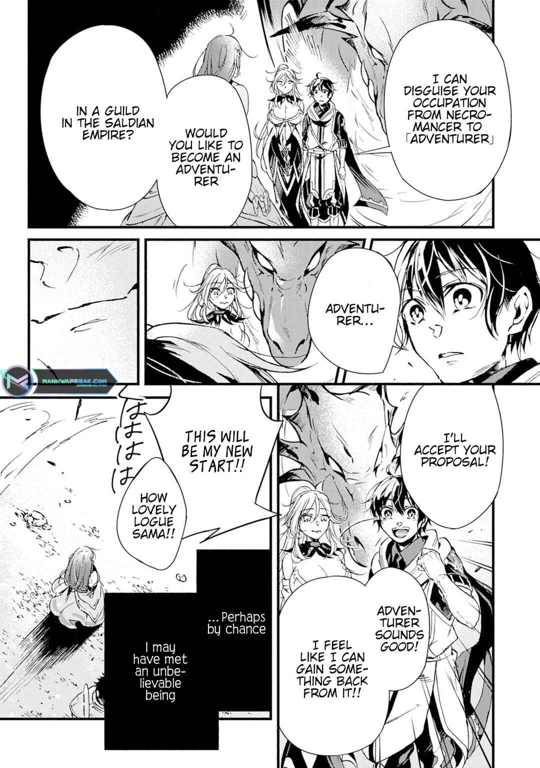Fushi no Gunzei wo Hikiiru Bocchi Shiryoujutsushi, Tenshoku shite SSS-Rank Boukensha ni naru. Chapter 1 - Page 39