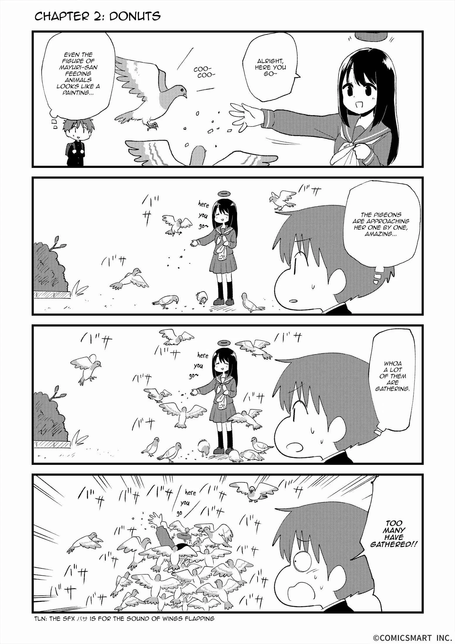 Fushigi no Mayuri-san Chapter 2: Donuts - Page 1