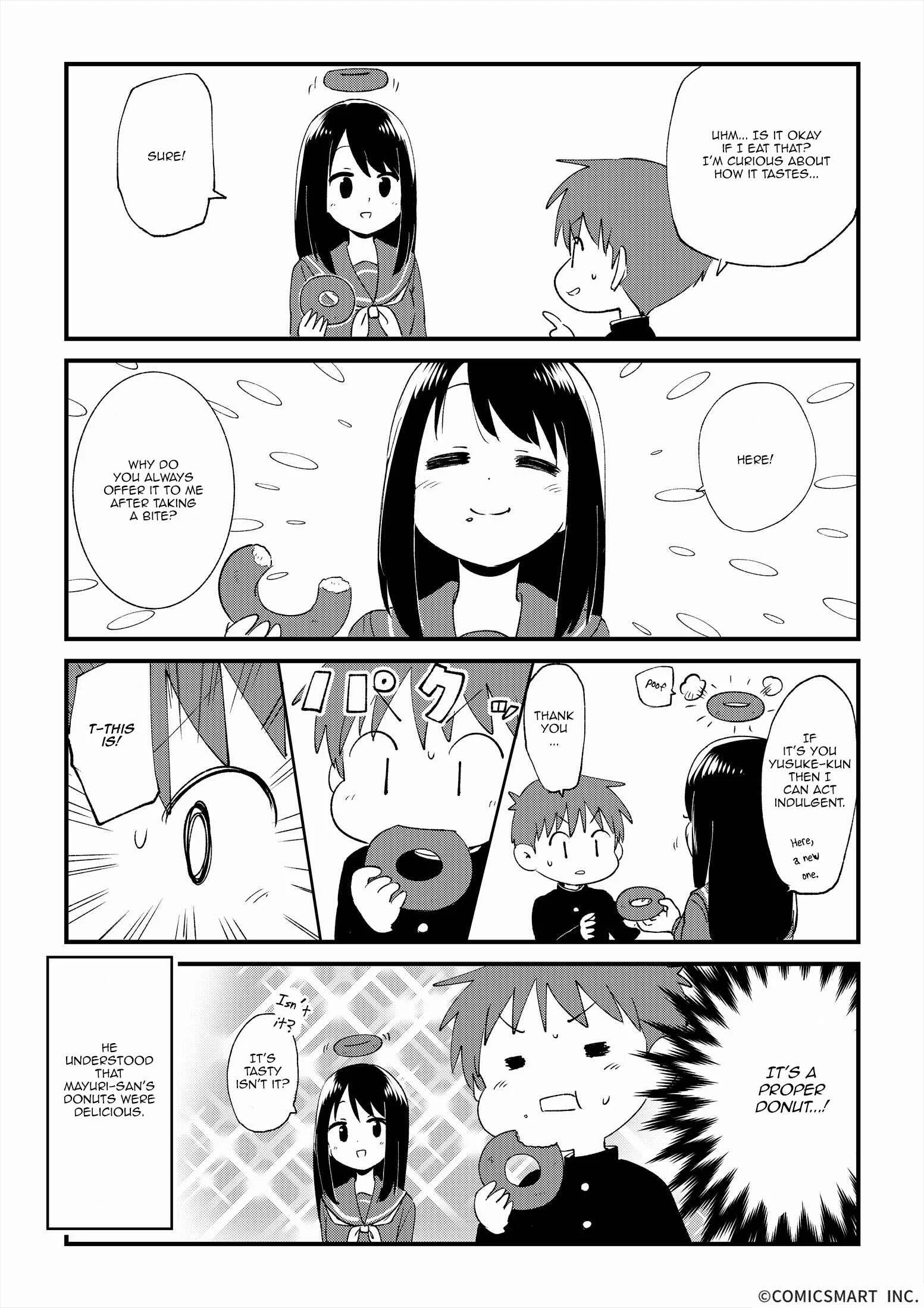 Fushigi no Mayuri-san Chapter 2: Donuts - Page 4