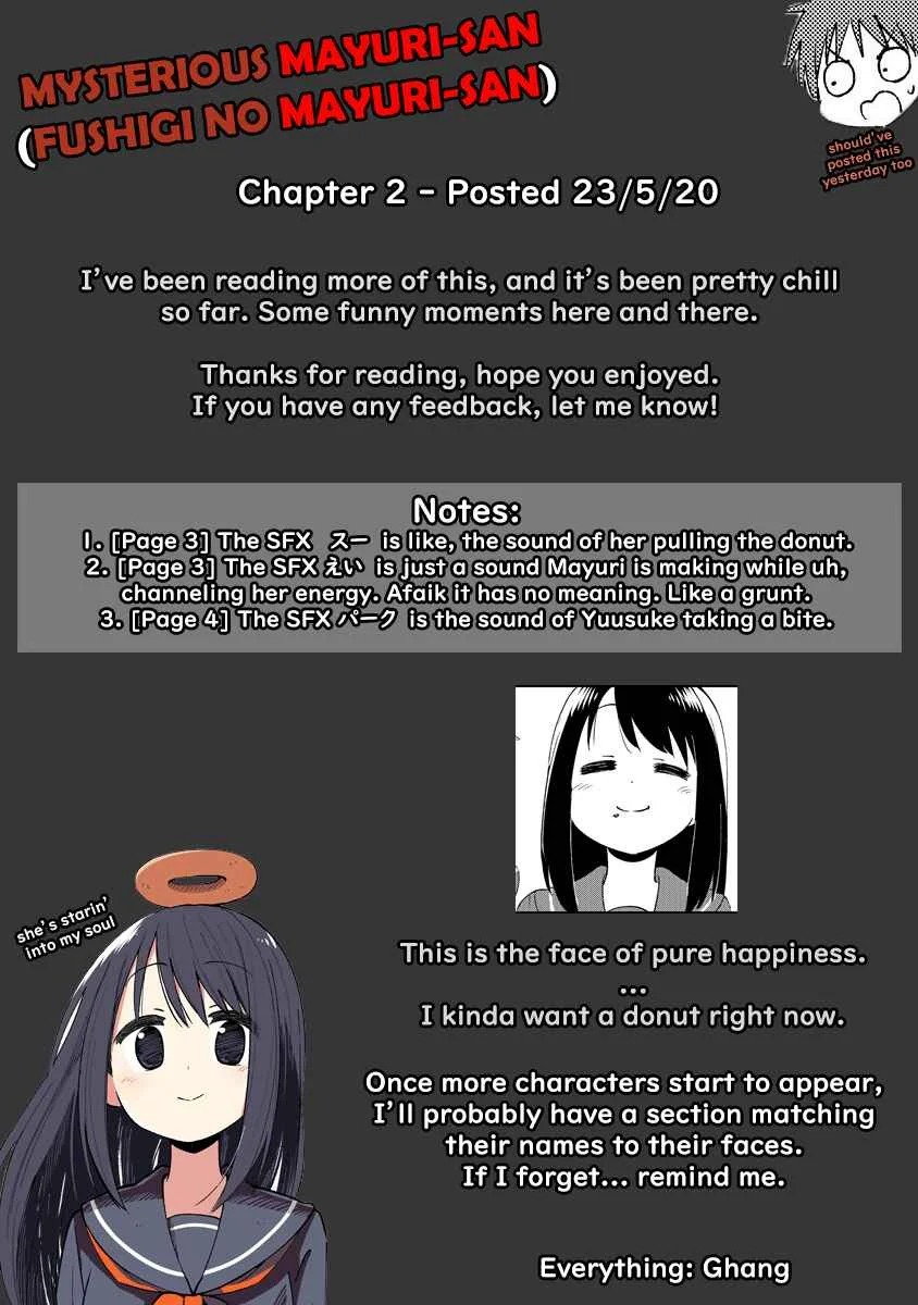 Fushigi no Mayuri-san Chapter 2: Donuts - Page 5