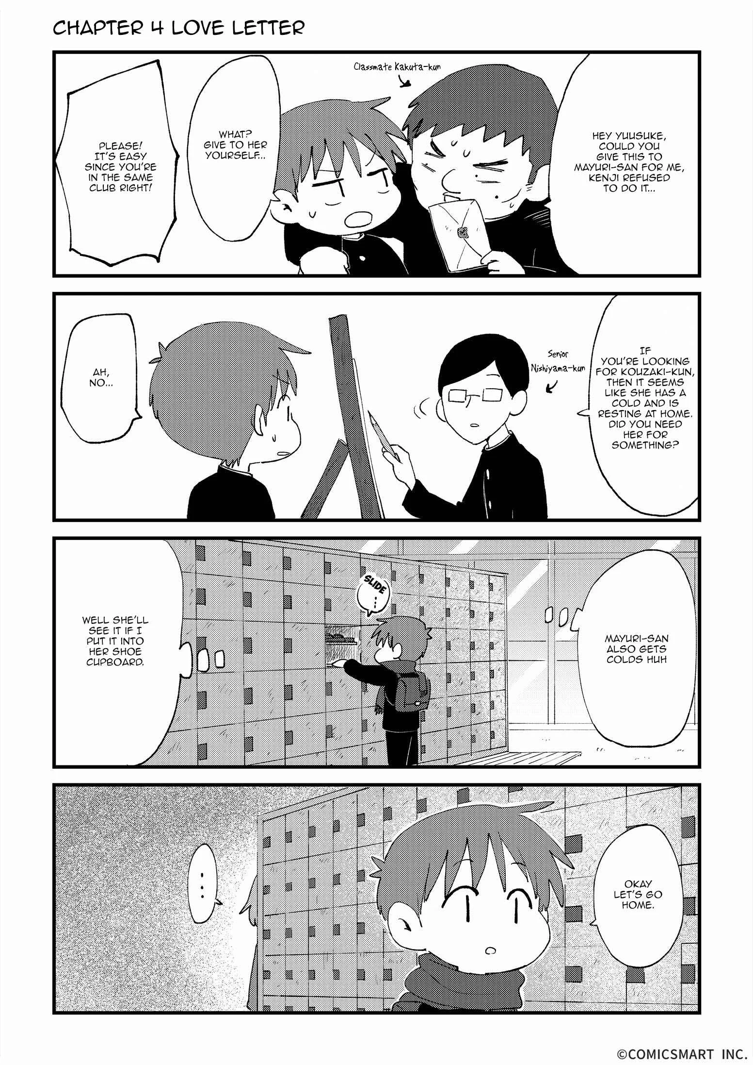 Fushigi no Mayuri-san Chapter 4: Love Letter - Page 1