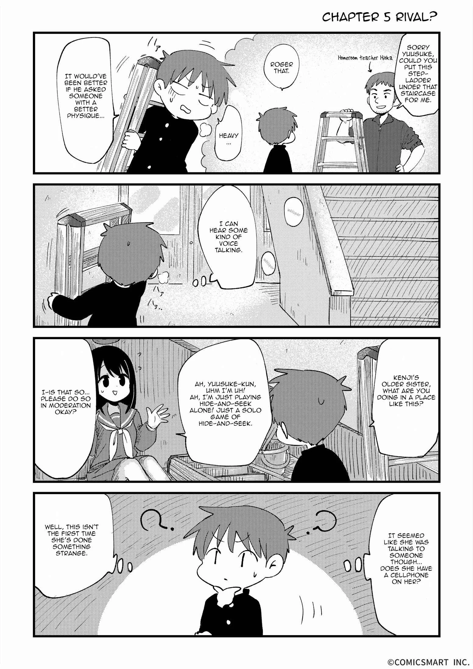 Fushigi no Mayuri-san Chapter 5: Rival? - Page 1