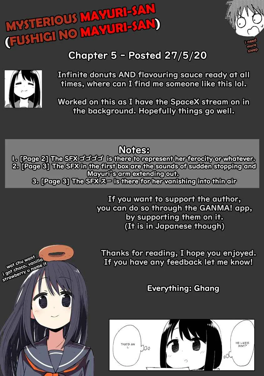 Fushigi no Mayuri-san Chapter 5: Rival? - Page 5