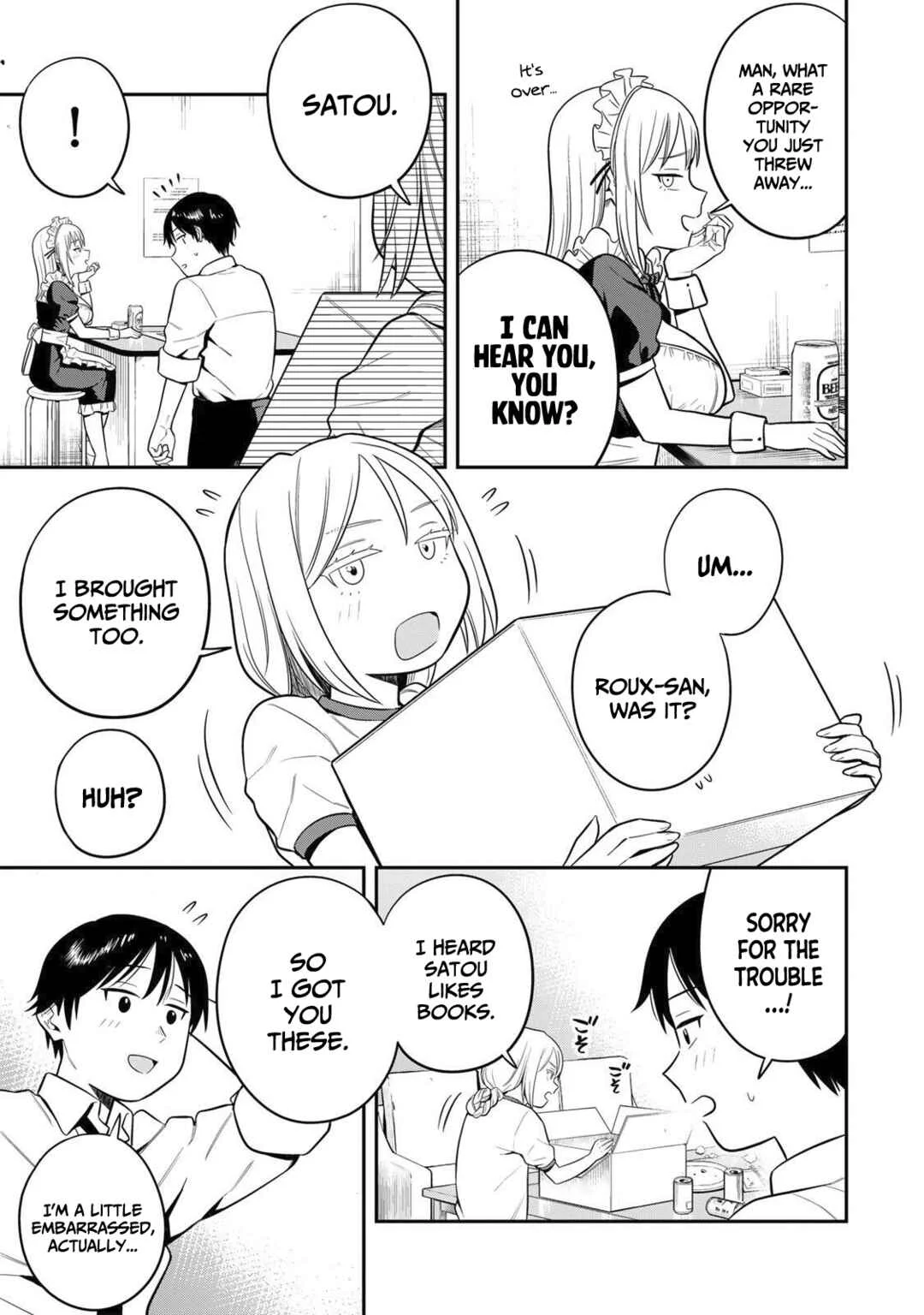 Futsuu no Hon wa Arimasen! Chapter 4: **Men - Page 8