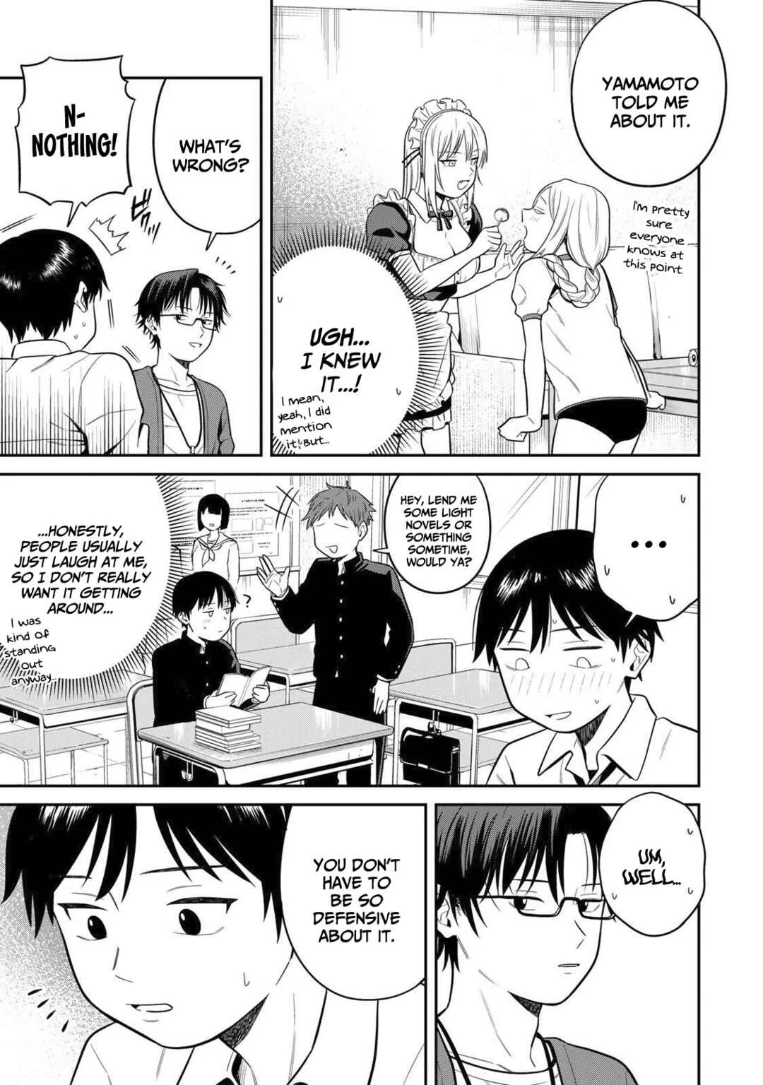 Futsuu no Hon wa Arimasen! Chapter 4: **Men - Page 12